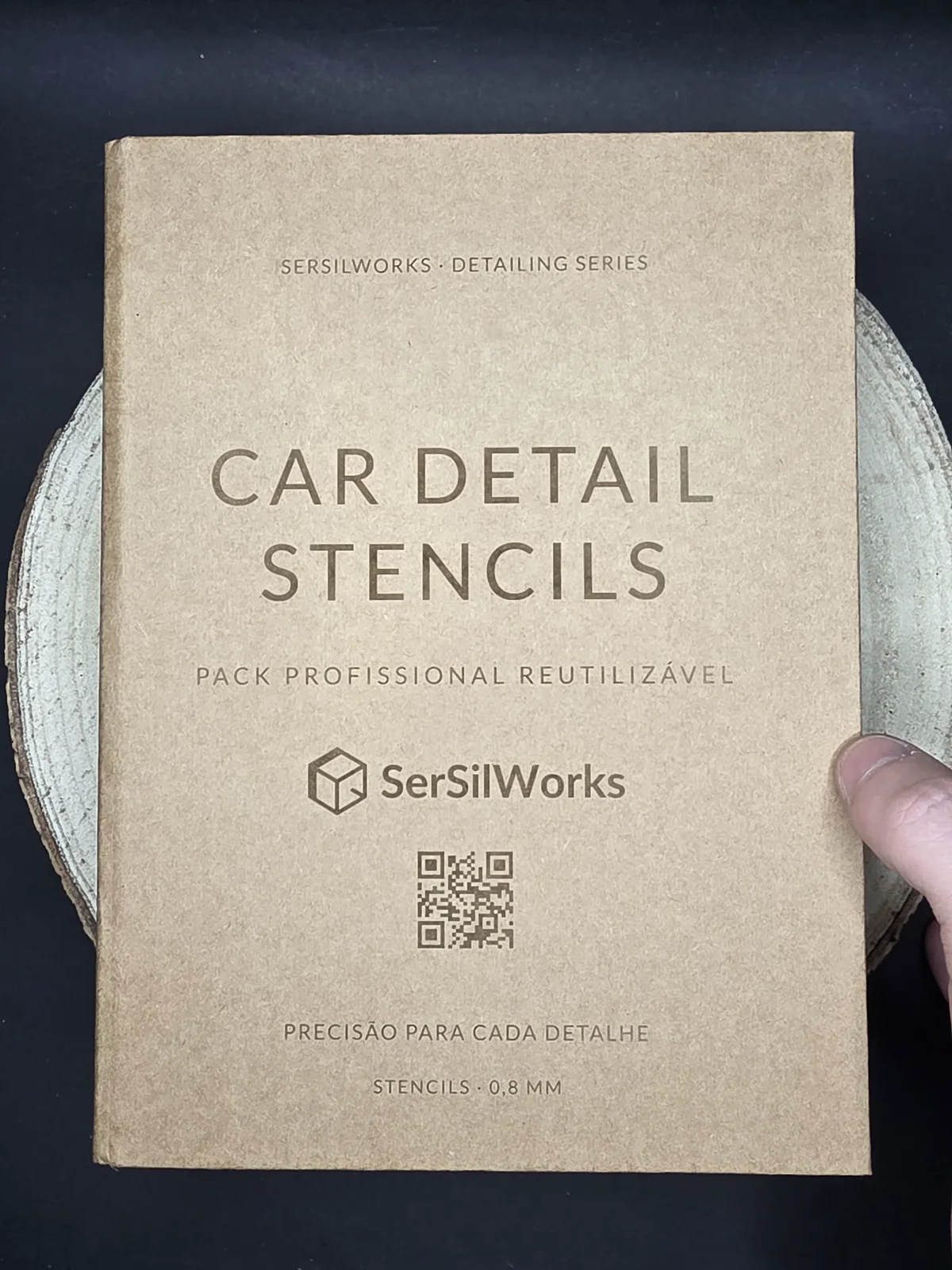 Capa de stencils para car detailing