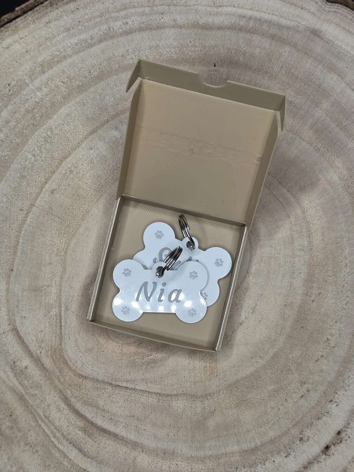 Identificador personalizado para animal